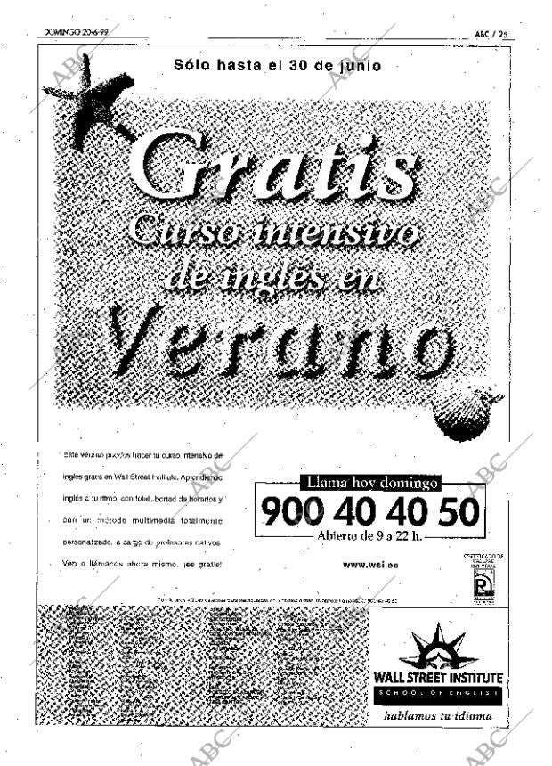 ABC MADRID 20-06-1999 página 25