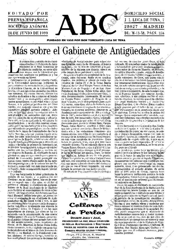 ABC MADRID 20-06-1999 página 3
