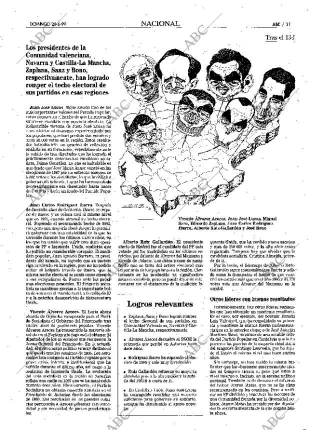 ABC MADRID 20-06-1999 página 31