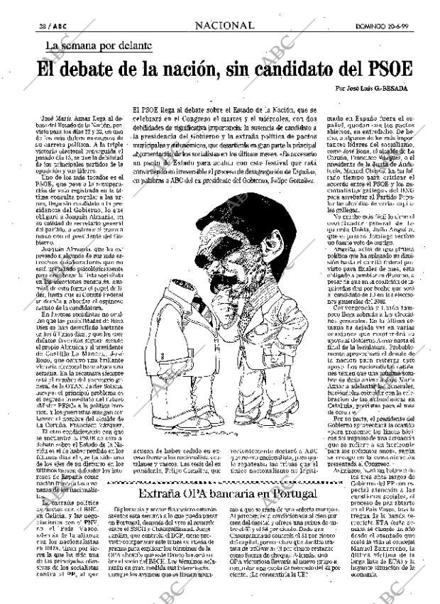 ABC MADRID 20-06-1999 página 38