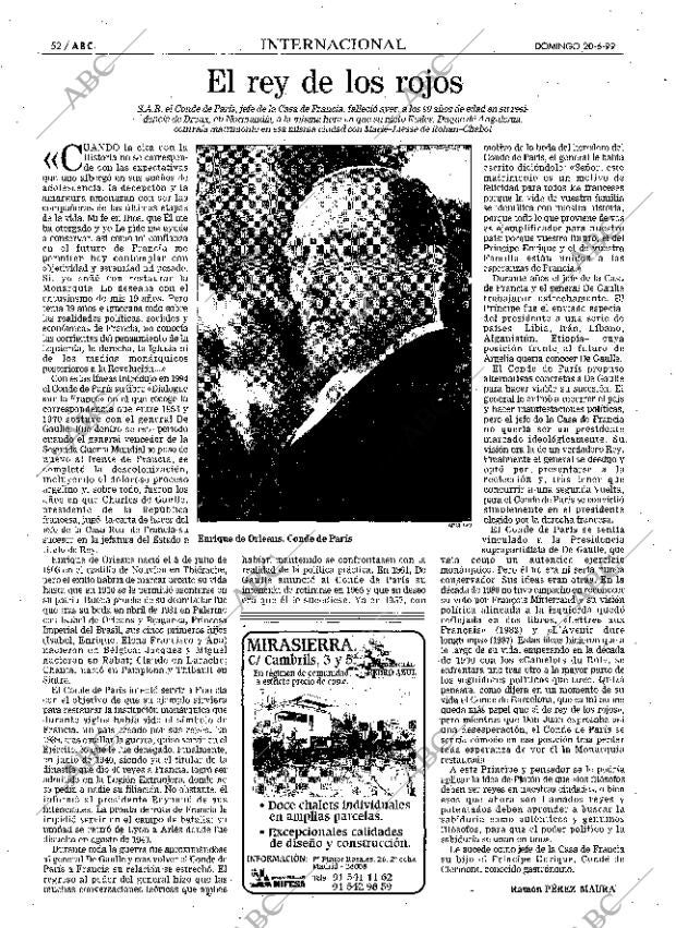 ABC MADRID 20-06-1999 página 52