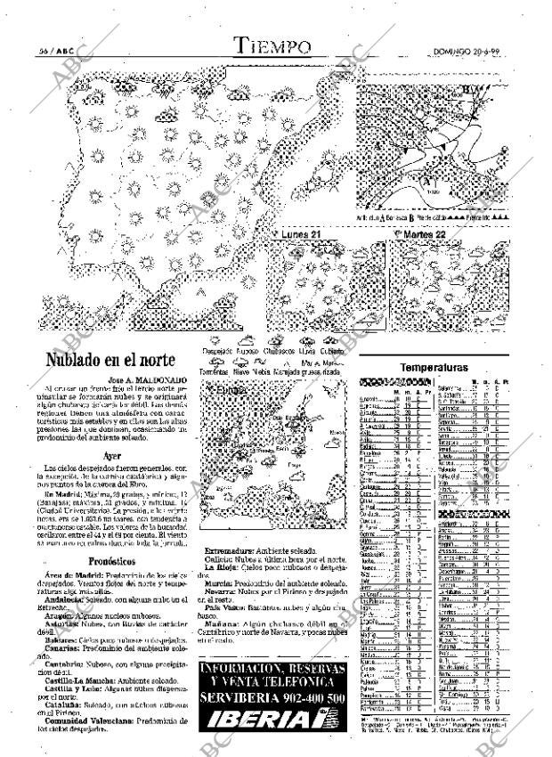 ABC MADRID 20-06-1999 página 56