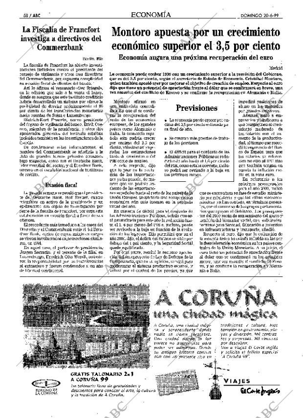 ABC MADRID 20-06-1999 página 58