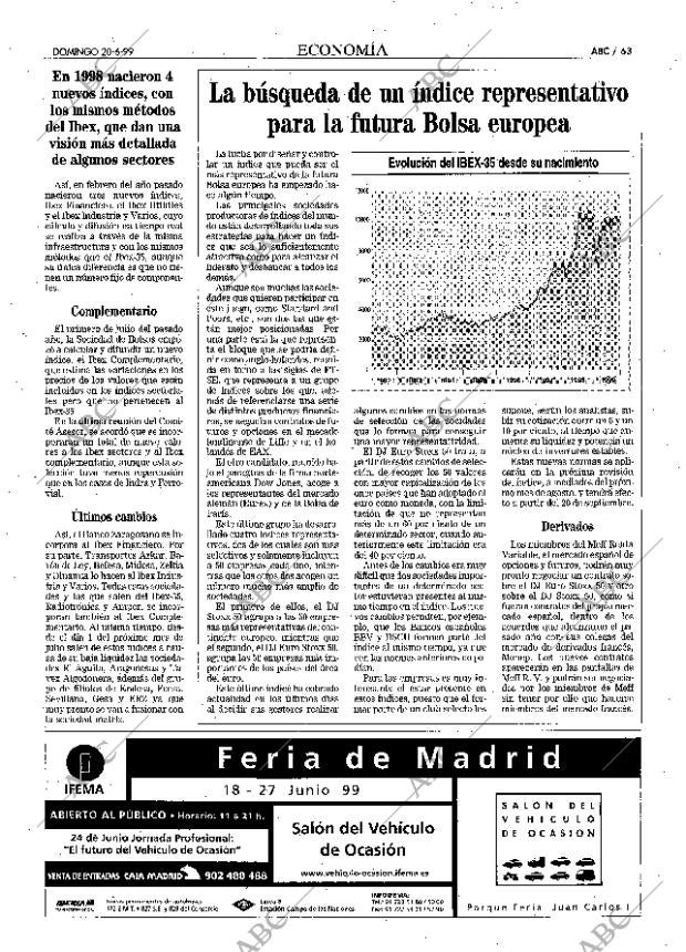 ABC MADRID 20-06-1999 página 63