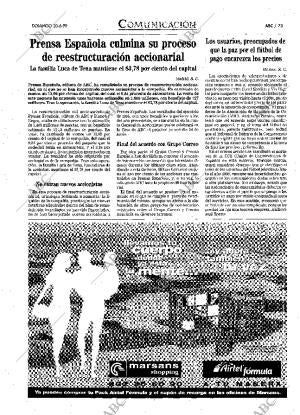 ABC MADRID 20-06-1999 página 75