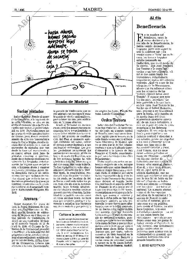 ABC MADRID 20-06-1999 página 78