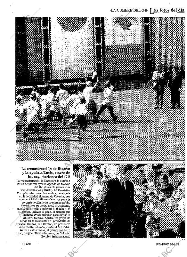 ABC MADRID 20-06-1999 página 8