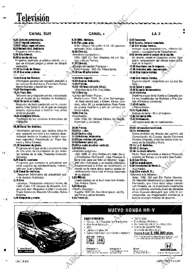 ABC SEVILLA 23-06-1999 página 126