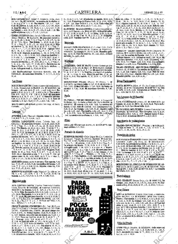 ABC MADRID 25-06-1999 página 112