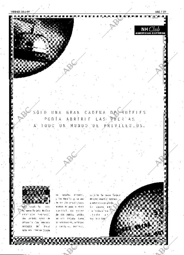 ABC MADRID 25-06-1999 página 29