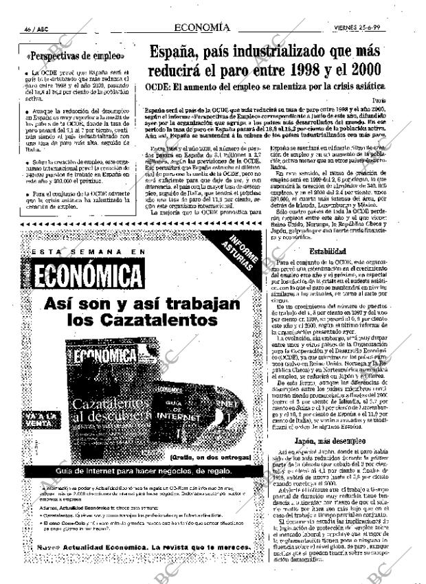ABC MADRID 25-06-1999 página 46
