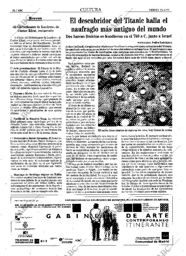 ABC MADRID 25-06-1999 página 58
