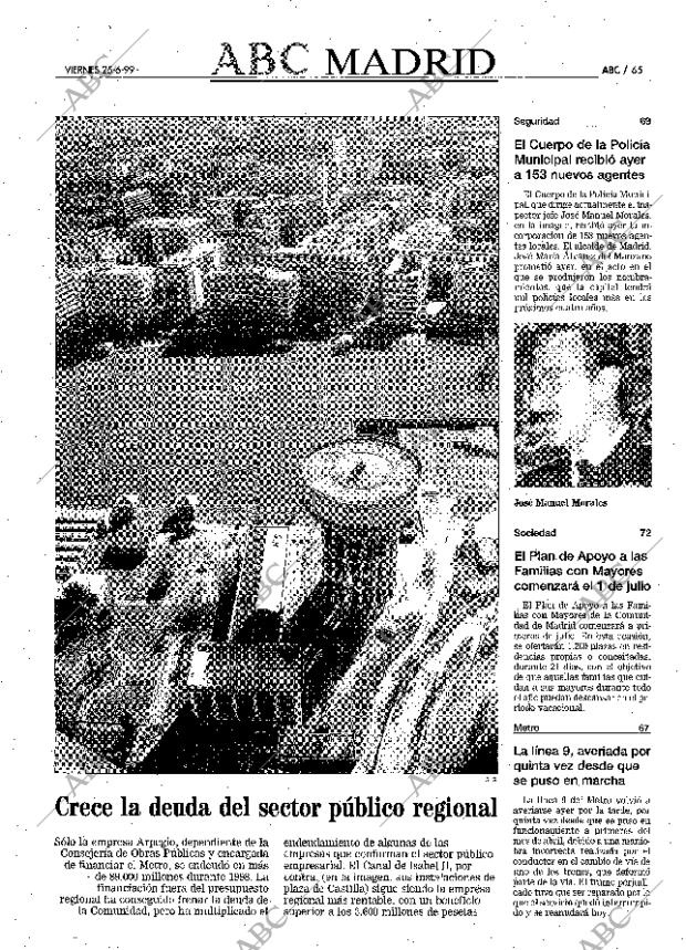 ABC MADRID 25-06-1999 página 65