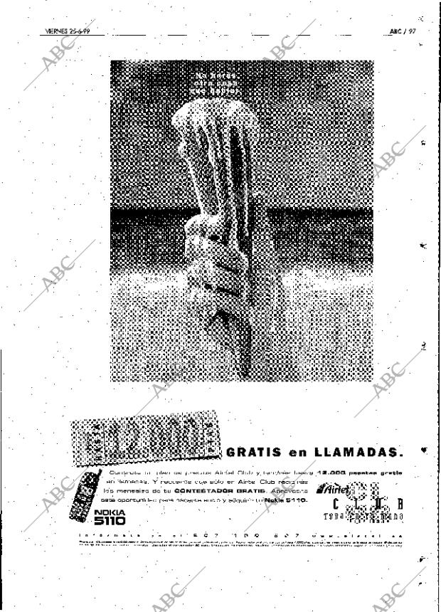 ABC MADRID 25-06-1999 página 97