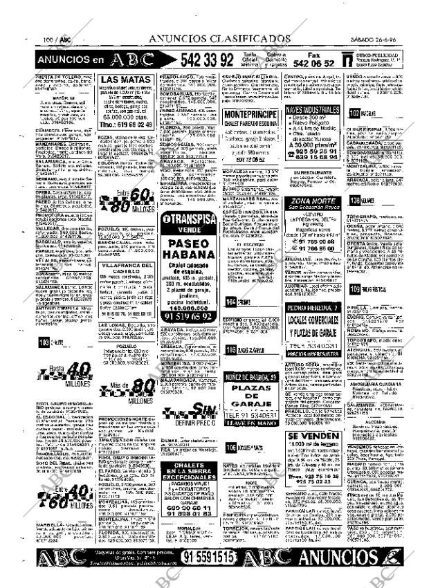ABC MADRID 26-06-1999 página 100