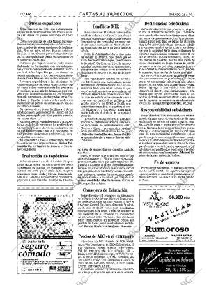 ABC MADRID 26-06-1999 página 12