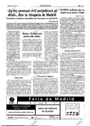 ABC MADRID 26-06-1999 página 23