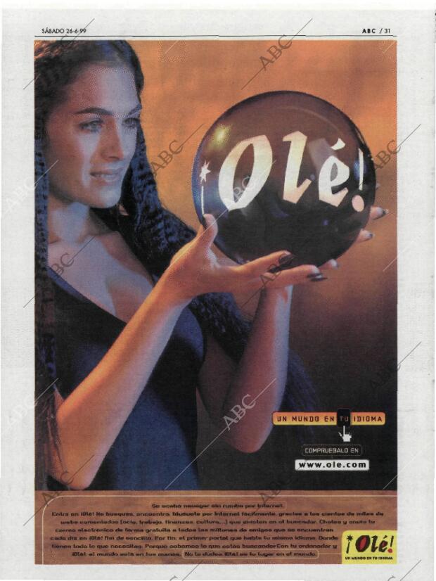ABC MADRID 26-06-1999 página 31
