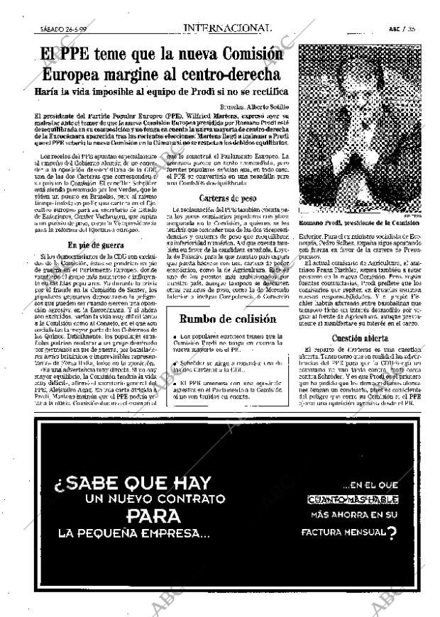 ABC MADRID 26-06-1999 página 35
