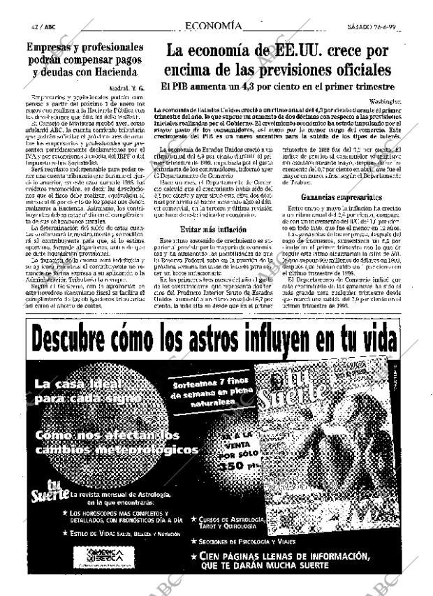 ABC MADRID 26-06-1999 página 42