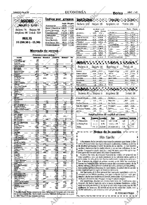 ABC MADRID 26-06-1999 página 45