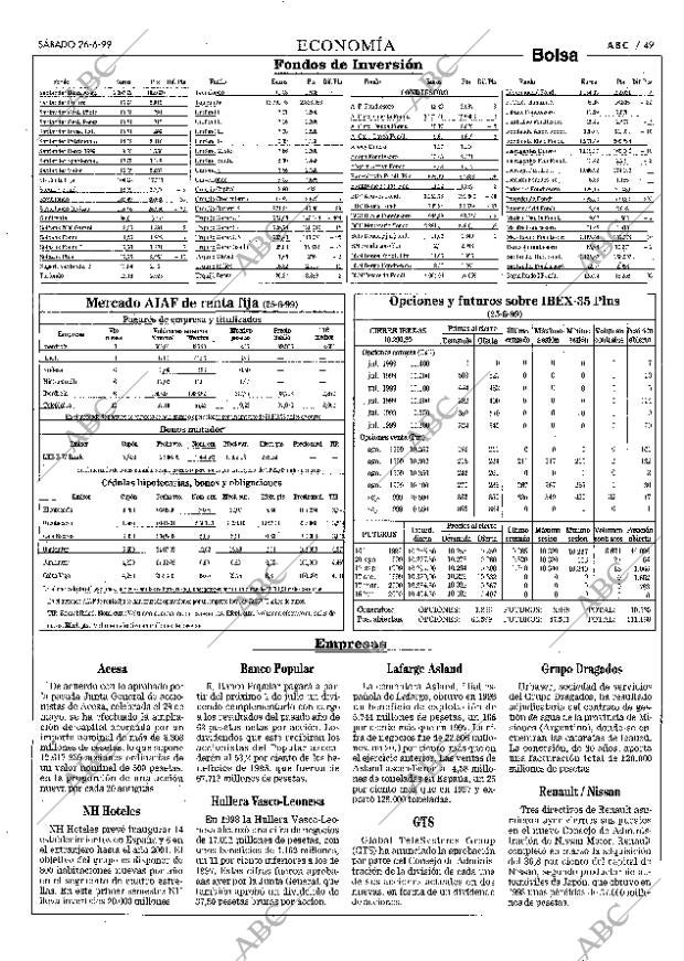 ABC MADRID 26-06-1999 página 49