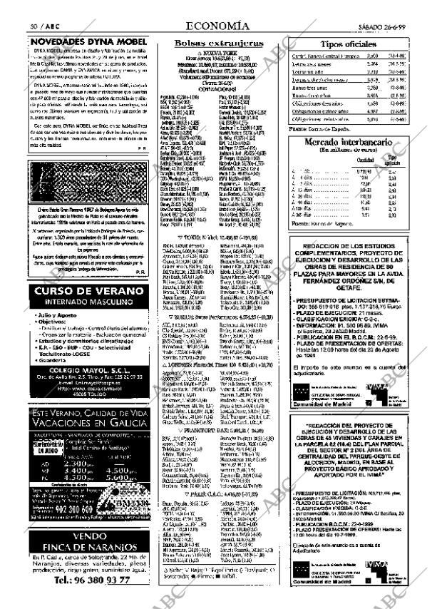 ABC MADRID 26-06-1999 página 50