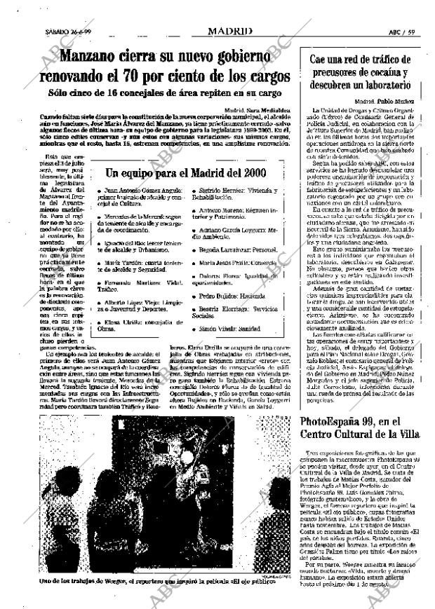 ABC MADRID 26-06-1999 página 59