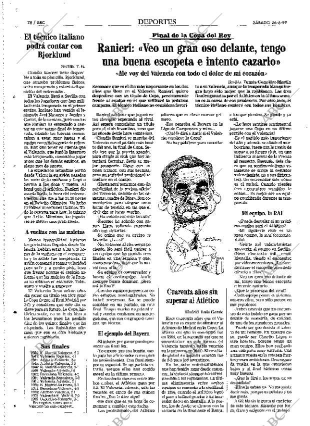 ABC MADRID 26-06-1999 página 78