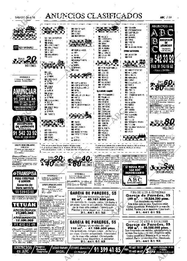 ABC MADRID 26-06-1999 página 99