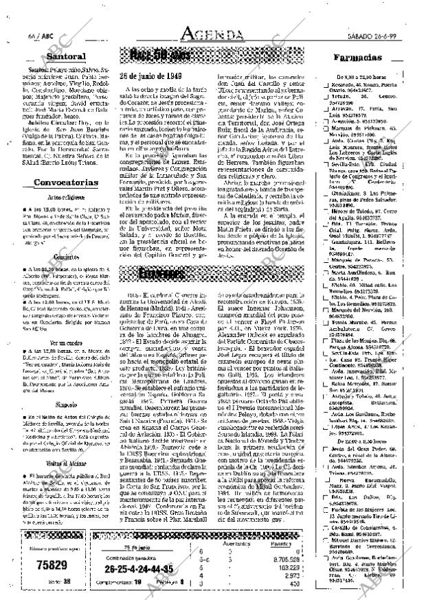 ABC SEVILLA 26-06-1999 página 66