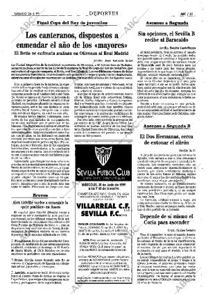 ABC SEVILLA 26-06-1999 página 85