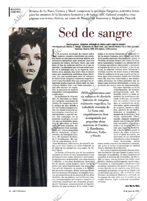 CULTURAL MADRID 26-06-1999 página 16