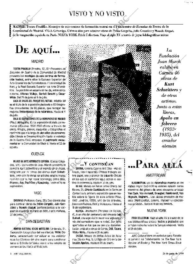CULTURAL MADRID 26-06-1999 página 2