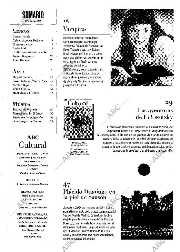CULTURAL MADRID 26-06-1999 página 3