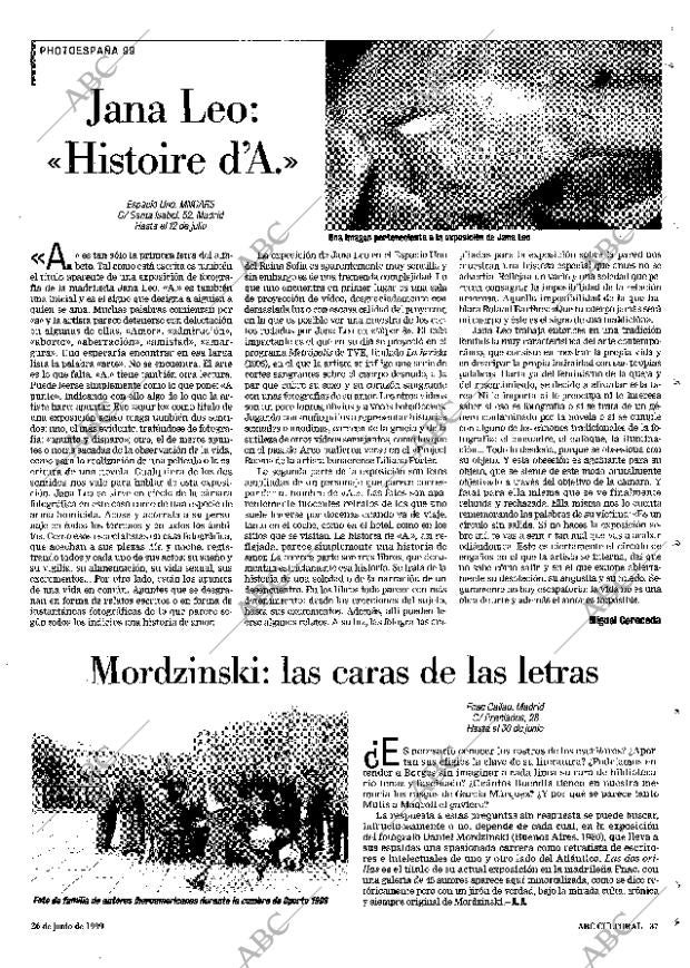 CULTURAL MADRID 26-06-1999 página 37