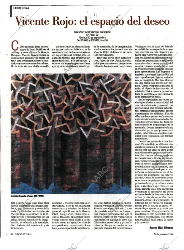 CULTURAL MADRID 26-06-1999 página 40