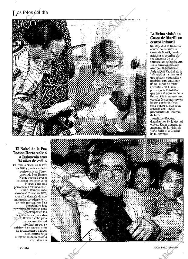 ABC MADRID 27-06-1999 página 12