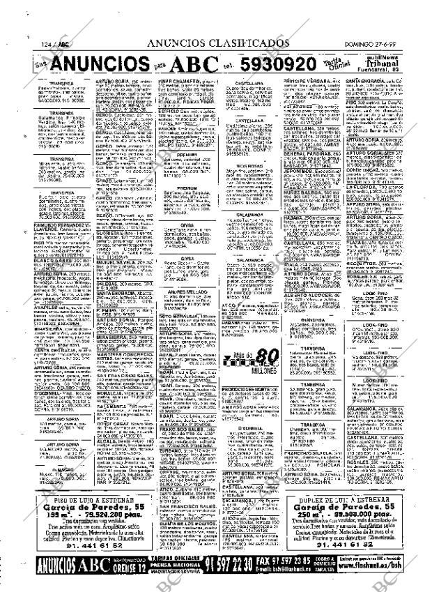 ABC MADRID 27-06-1999 página 124