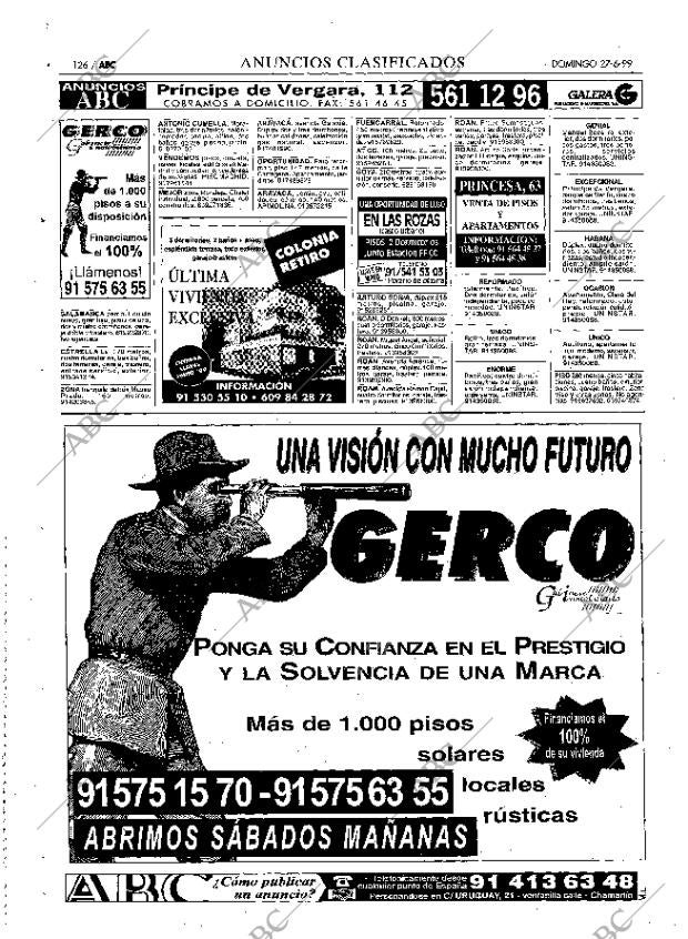 ABC MADRID 27-06-1999 página 126