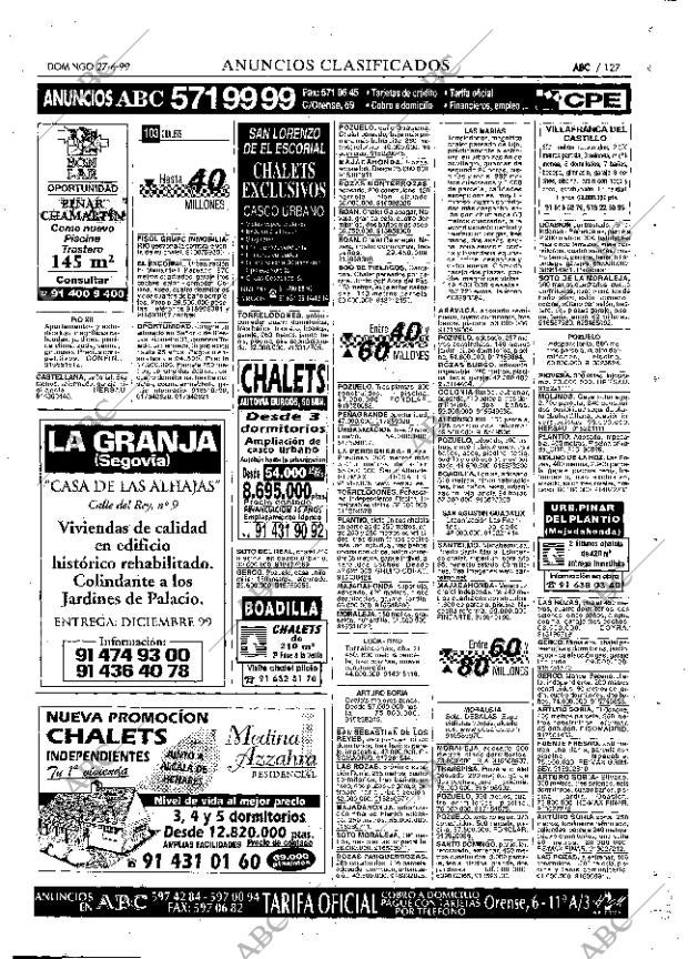 ABC MADRID 27-06-1999 página 127