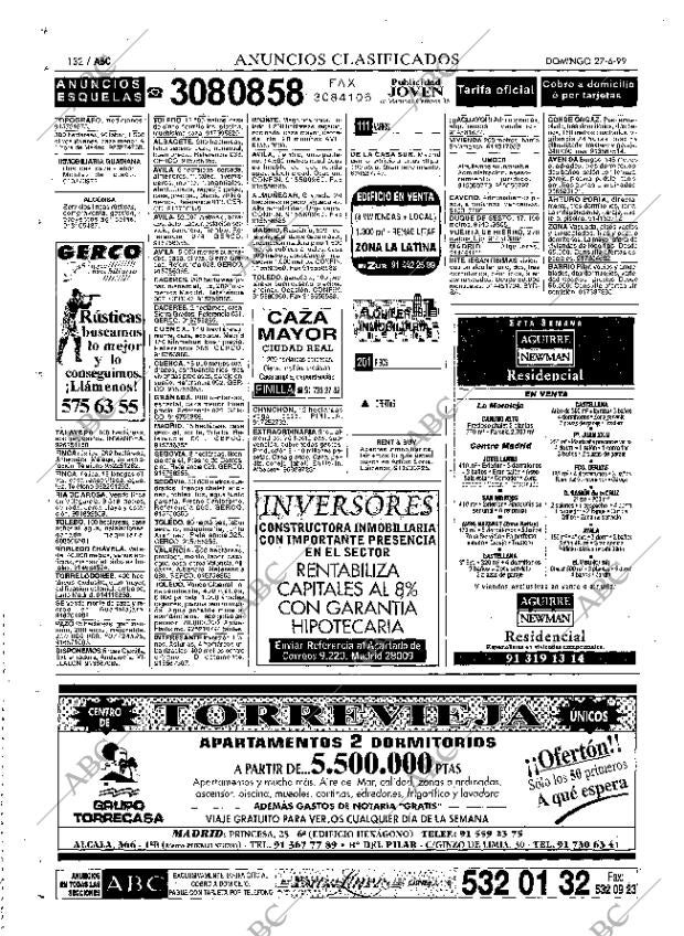 ABC MADRID 27-06-1999 página 132