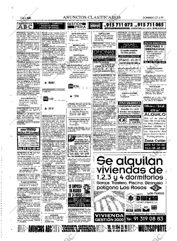 ABC MADRID 27-06-1999 página 134