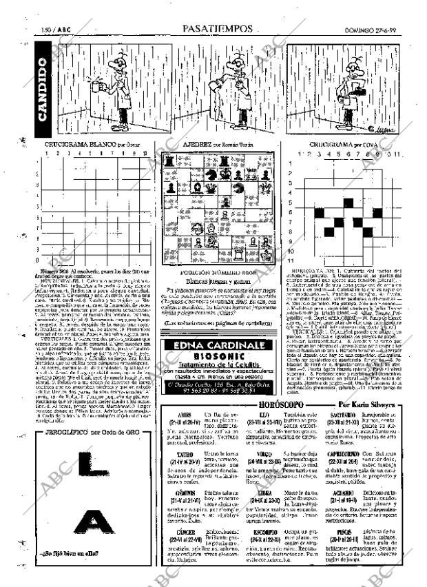 ABC MADRID 27-06-1999 página 150