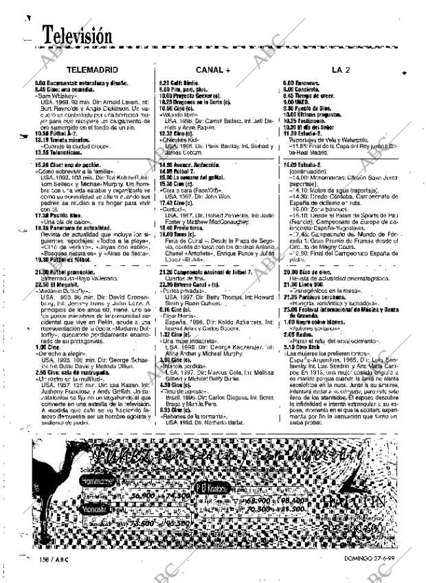 ABC MADRID 27-06-1999 página 158