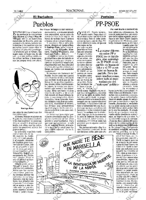 ABC MADRID 27-06-1999 página 32