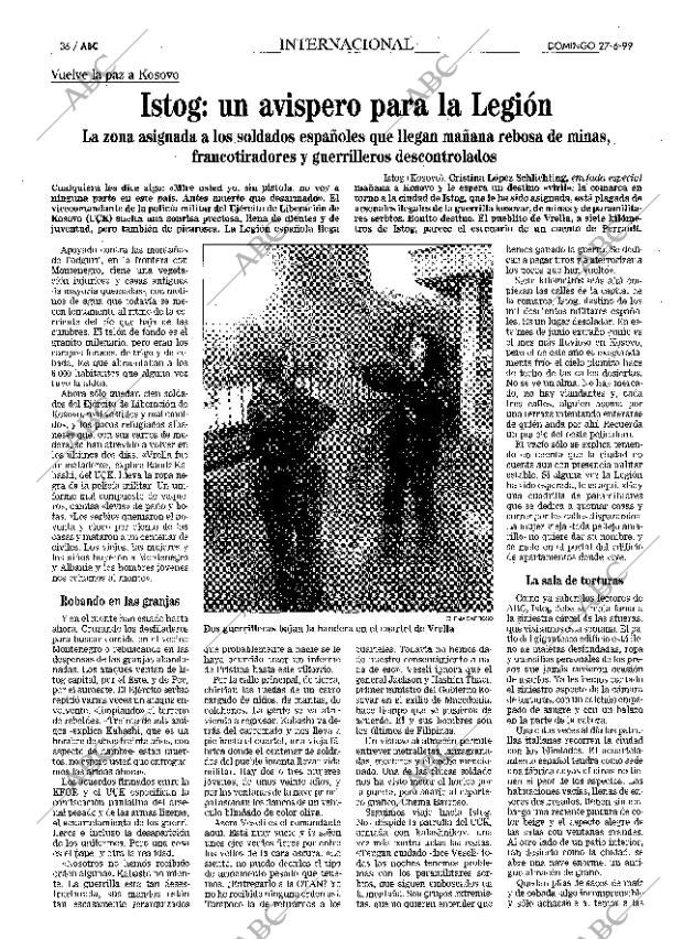 ABC MADRID 27-06-1999 página 36