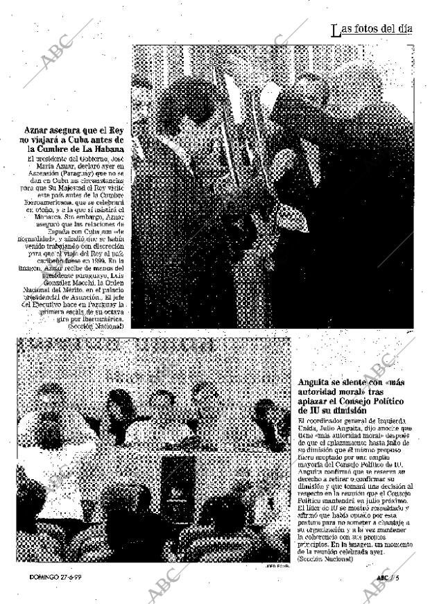ABC MADRID 27-06-1999 página 5