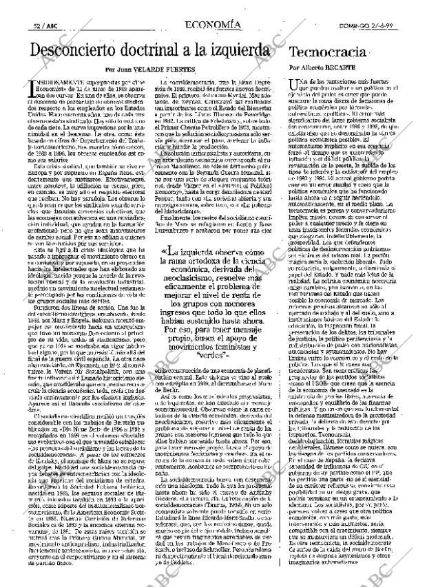 ABC MADRID 27-06-1999 página 52