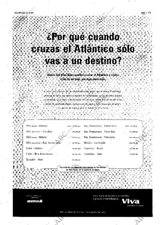 ABC MADRID 27-06-1999 página 73